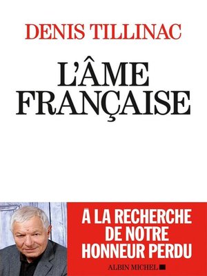 cover image of L'Âme française